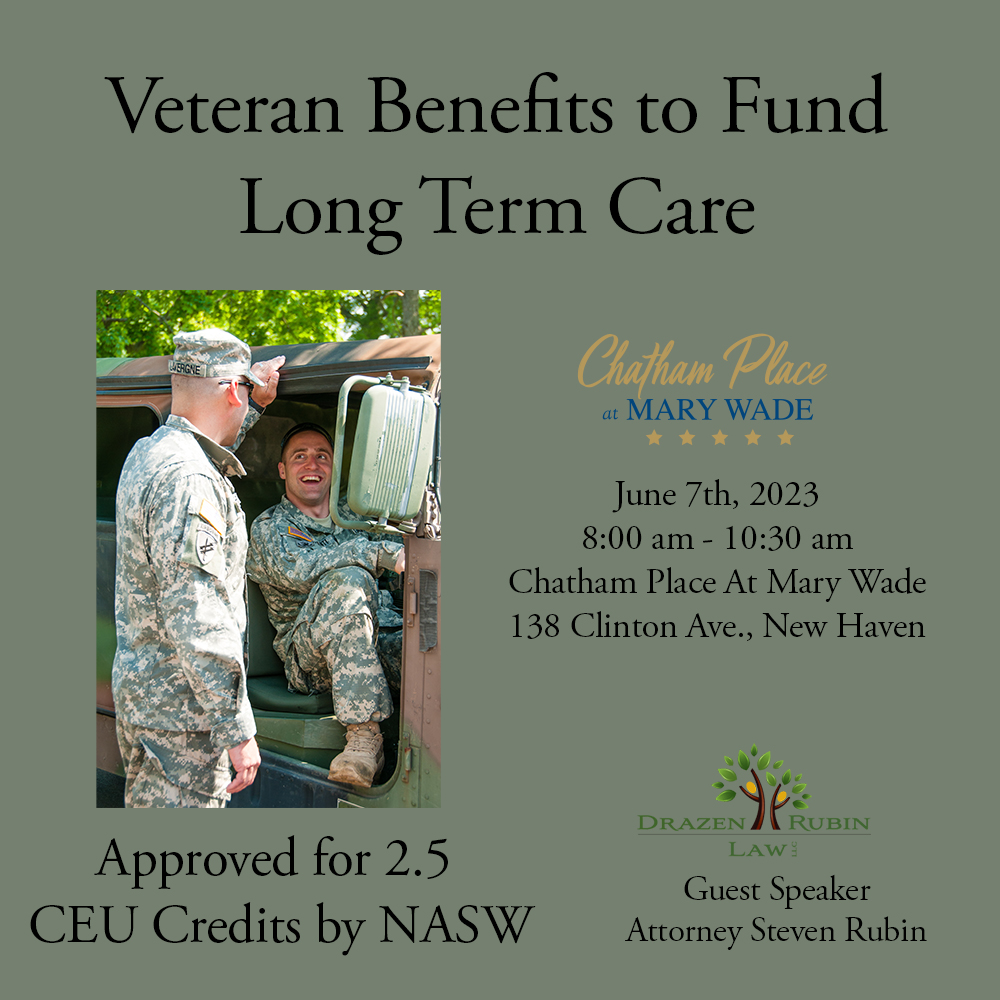 Veterans Benefits to Fund Long Term Care CEU Class