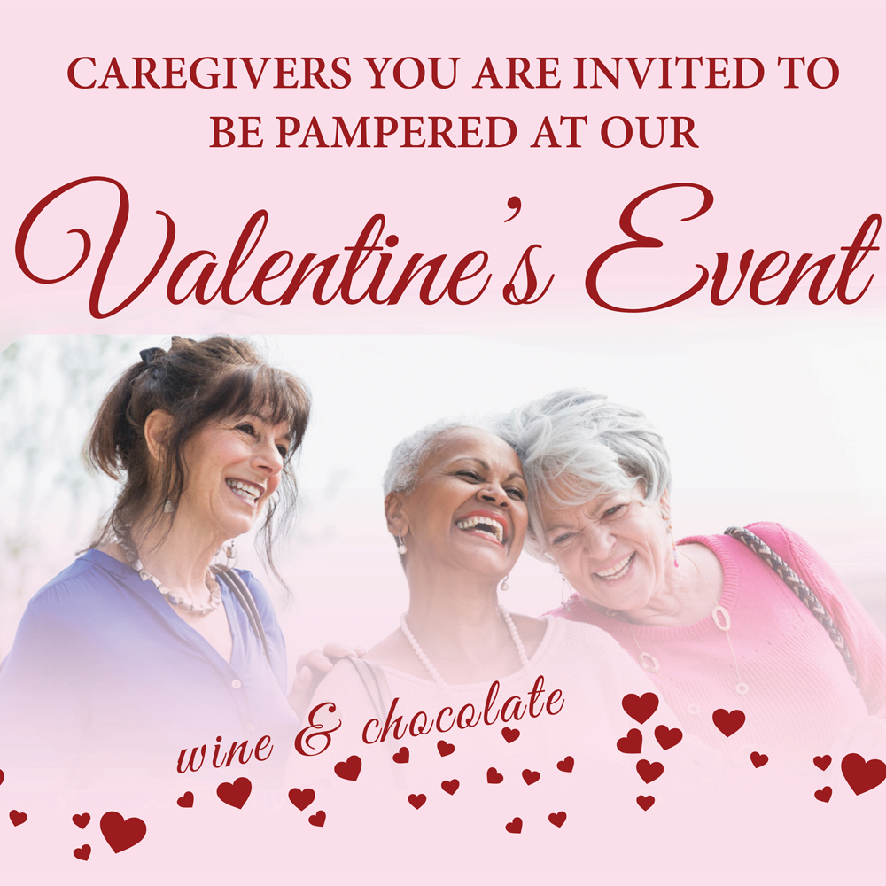 Caregiver Valentine's Event